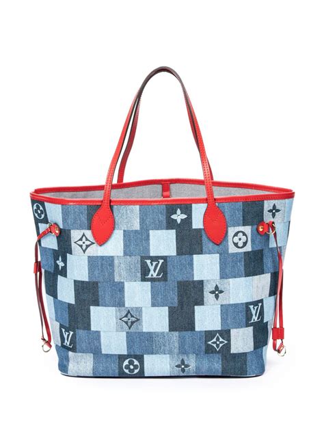 louis vuitton neverfull farfetch